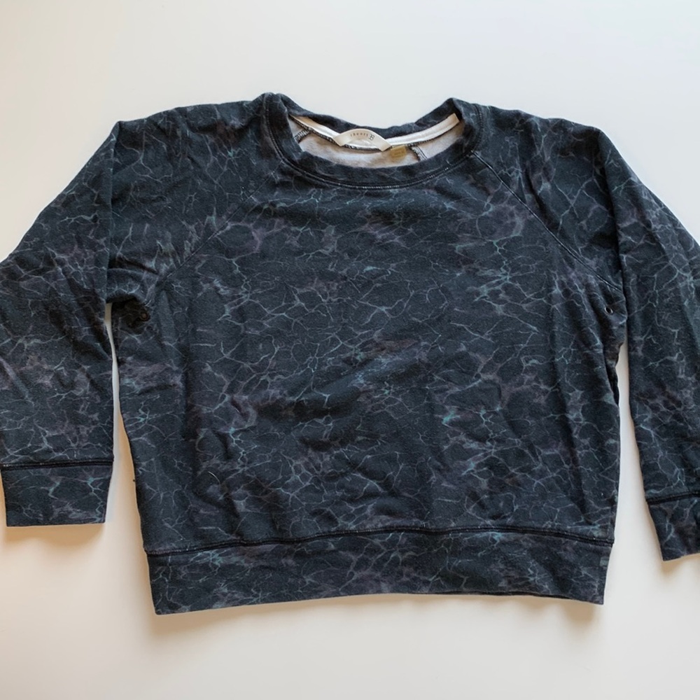 Theory 38 Printed Sweatshirt